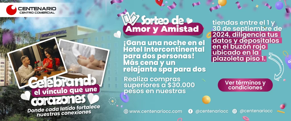 alt= Sorteo de Amor y Amistad en Centenario