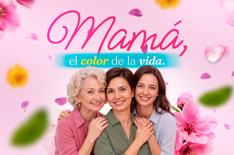 Mamá, el color de la vida